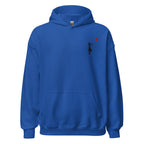 Embroidered Balloon girl Hoodie - Royal