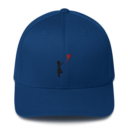 Embroidered Balloon girl Baseball Cap