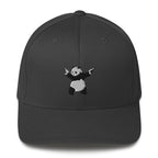 Embroidered Shooting Panda Baseball cap - Dark Grey