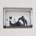 Banksy Canvas Print - London Zoo Escape
