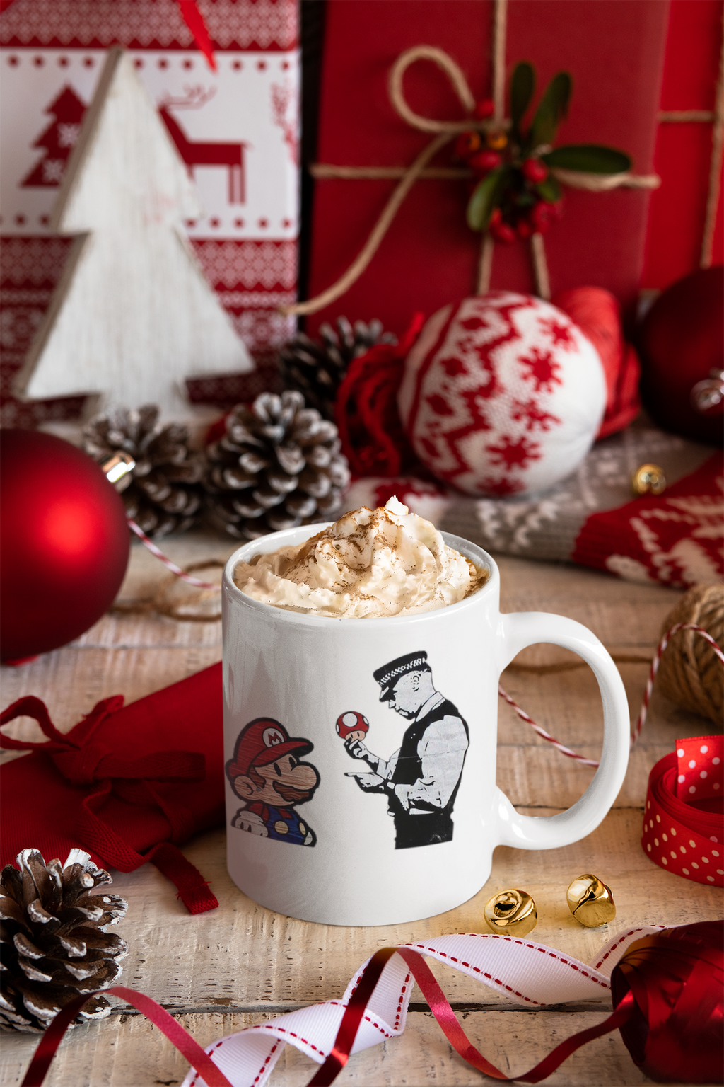 Mario and Policeman Mug