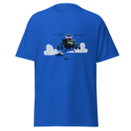 Apache Helicopter - Royal Blue