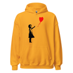 Balloon Girl Hoodie - Yellow