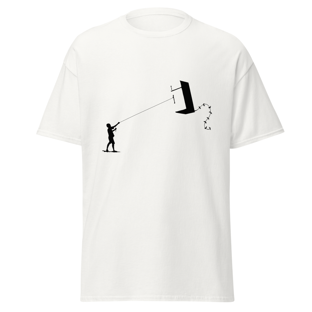 Banksy Fridge Kite T Shirts - White