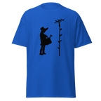 Banksy Girl Watering - Royal Blue