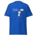 Banksy My Taps Been Phoned T Shirt - Royal Blue