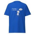 Banksy My Taps Been Phoned T Shirt - Royal Blue