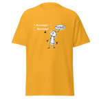 Banksy My Taps Been Phoned T Shirt - Yellow