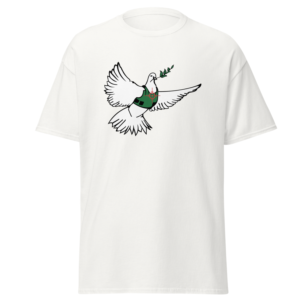 Banksy Peace Dove T Shirt - White