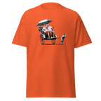 Banksy Rickshaw Kid - Orange