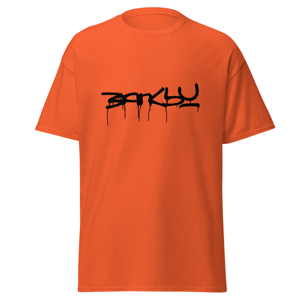Banksy Signature T Shirt - Orange