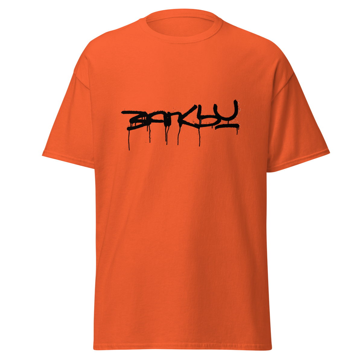 Banksy Signature T Shirt - Orange