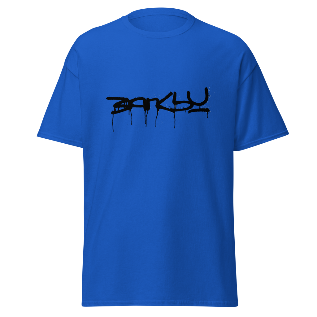 Banksy Signature T Shirt - Royal Blue