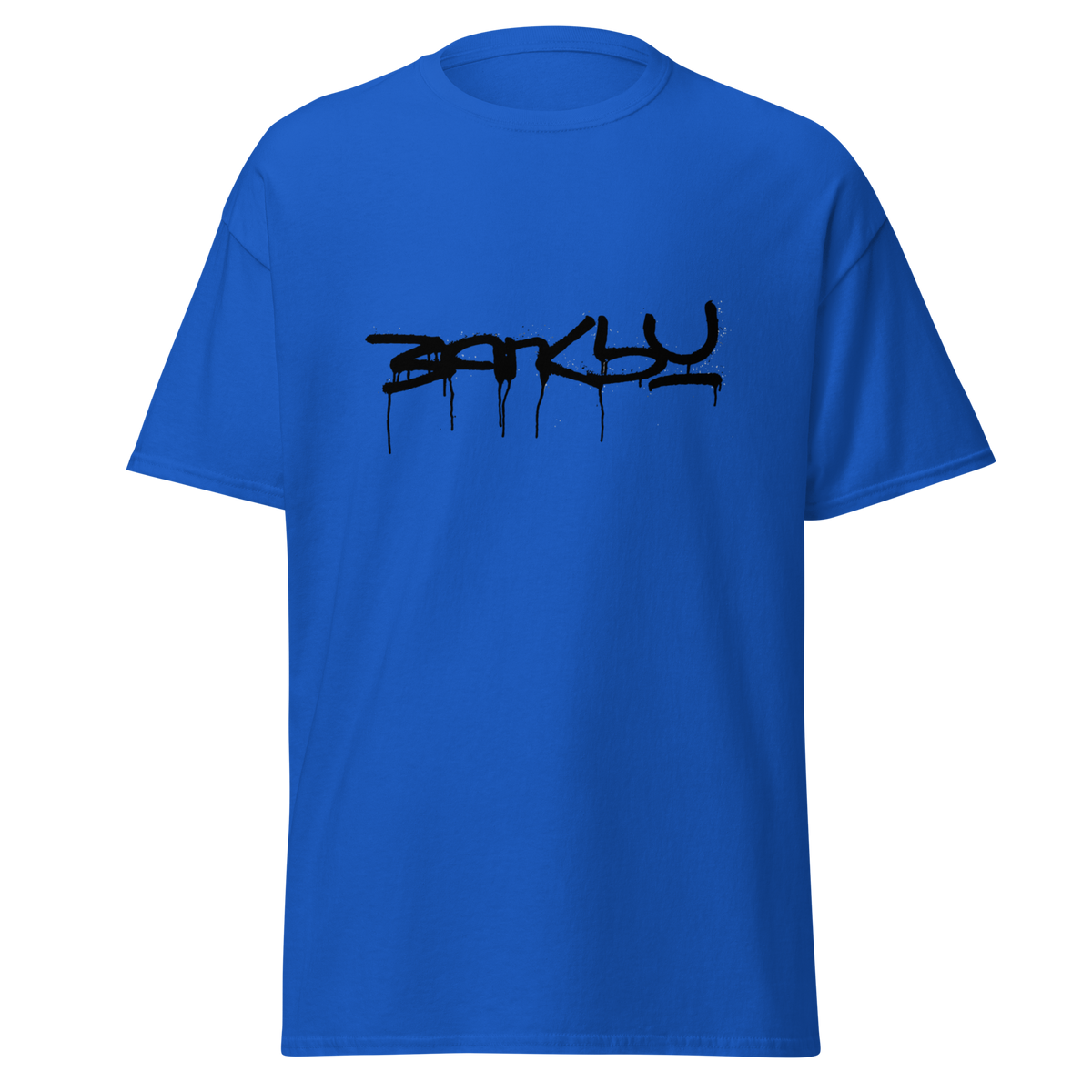 Banksy Signature T Shirt - Royal Blue