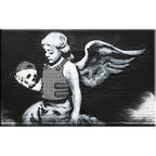 Banksy Canvas Print - Cherub