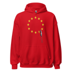 Brexit EU Flag Hoodie - Red