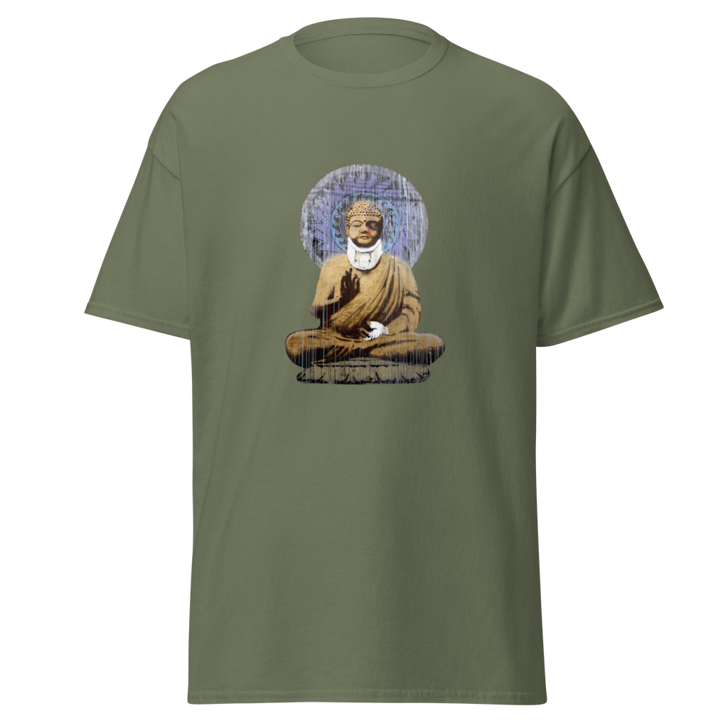 Buddha T Shirt - Military Green