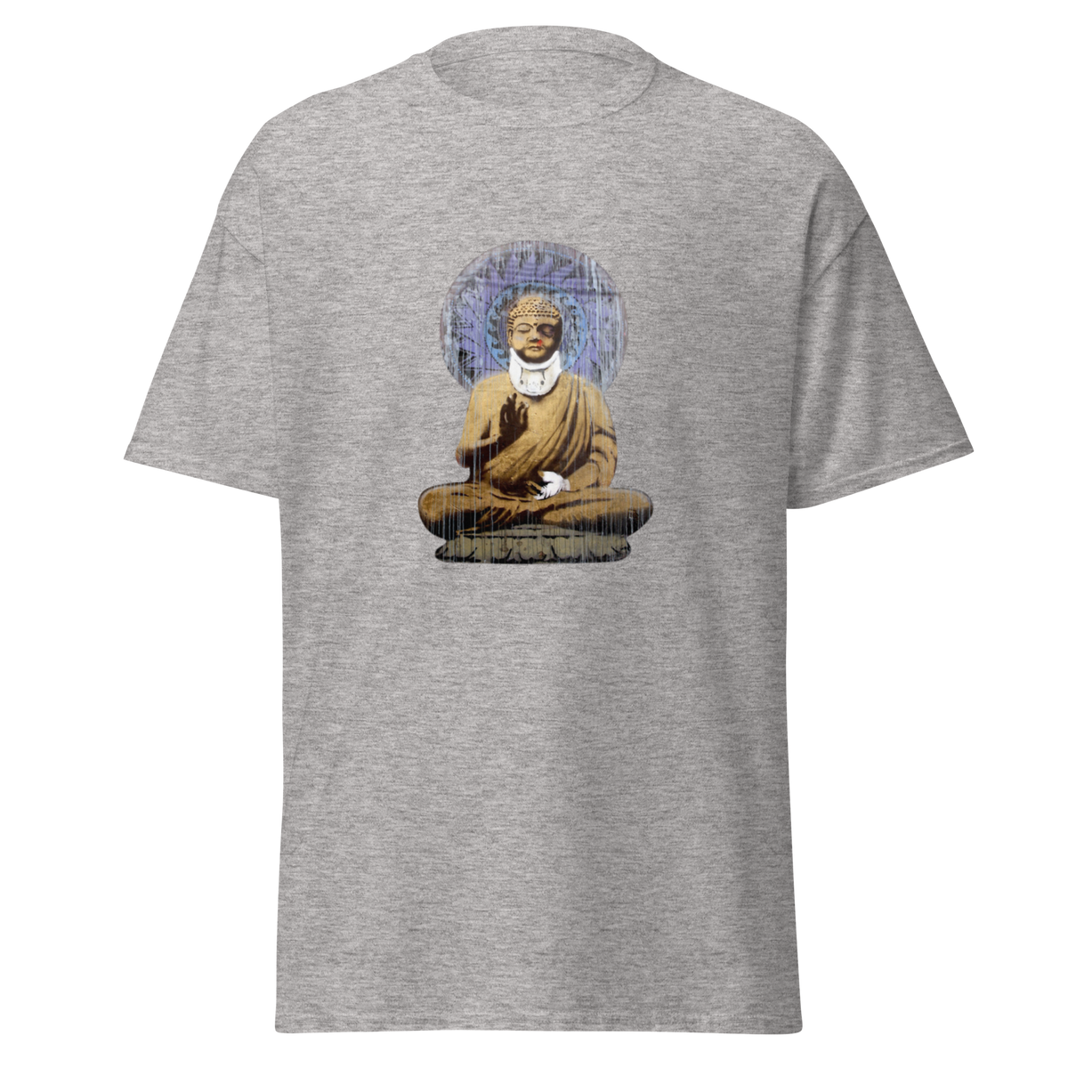 Buddha T Shirt - Sport Grey
