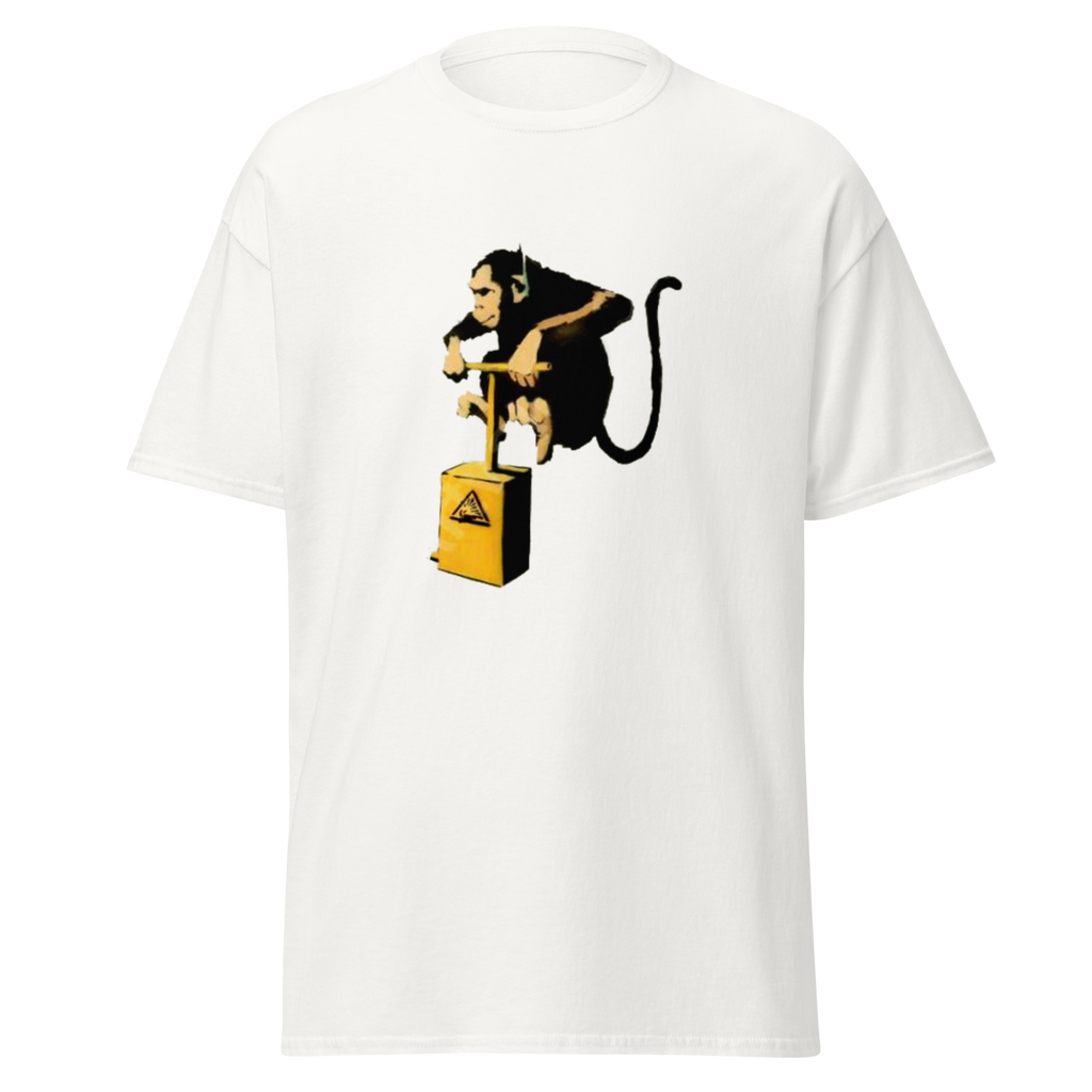 Detonator Monkey T Shirt - White