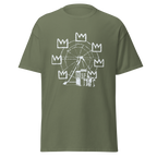 Ferris Wheel T Shirt - Military Green