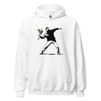 Flower Thrower Hoodie - White