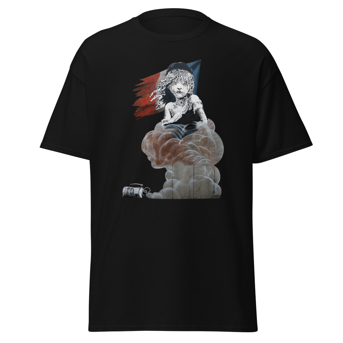 French Revolution T Shirt - Black