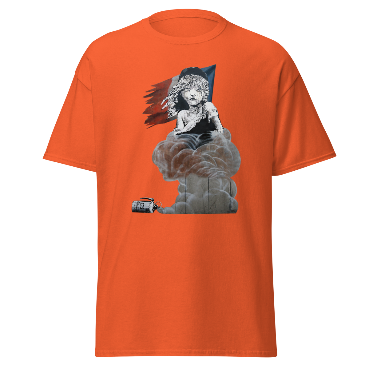 French Revolution T Shirt - Orange
