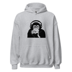 Headphone Chimp Hoodie - Sport Grey