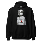 I Love Life Boy Hoodie - Black