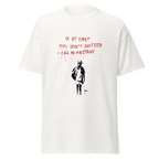 If at first you dont succeed T Shirt - White