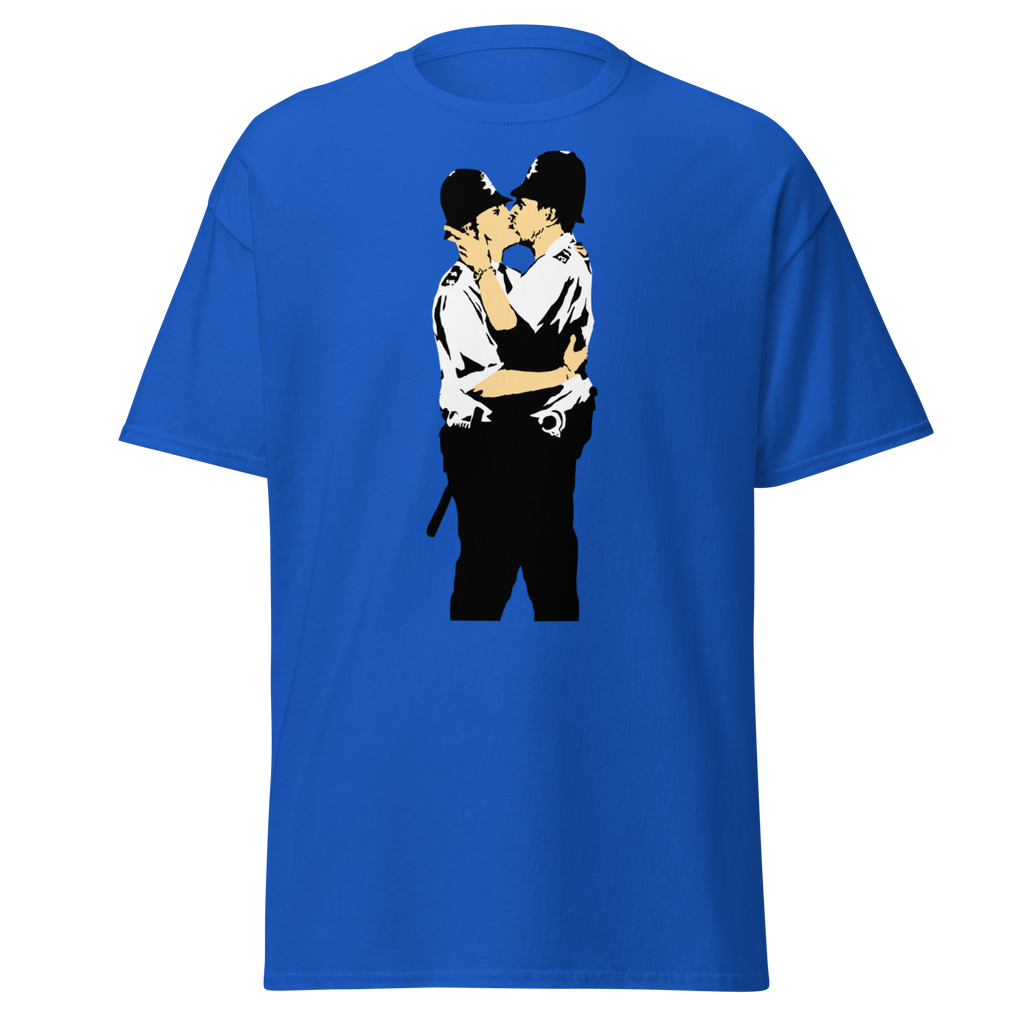 Kissing Coppers - Royal Blue