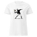 Ladies Flower Thrower - White