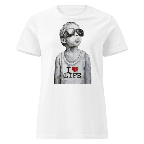 Ladies I love life boy T - Shirt