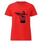 Ladies Mona Lisa T Shirt - Red
