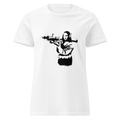 Ladies Mona Lisa T Shirt - White