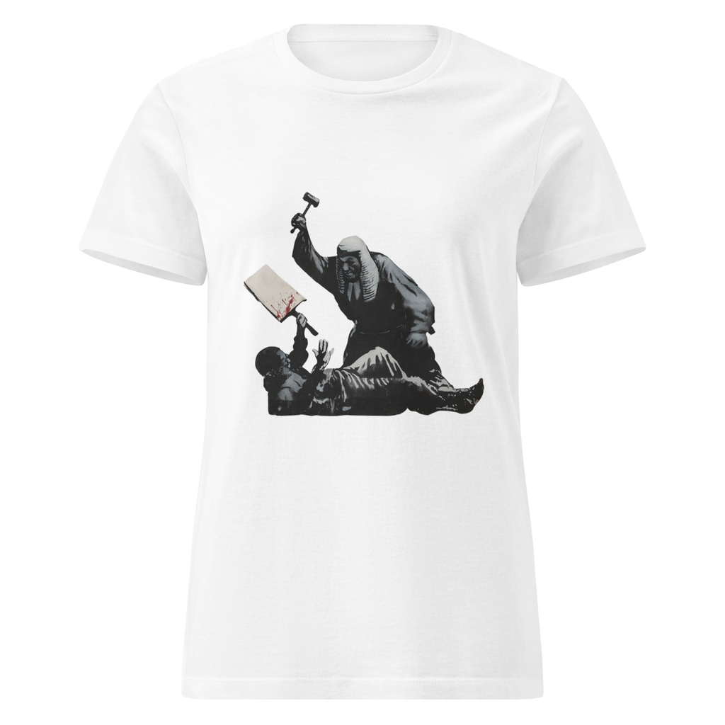 Ladies Royal Courts of Justice T Shirt - White