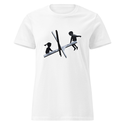 Ladies See Saw of War t shirt