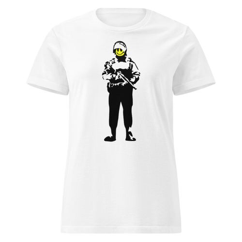 Ladies Smiley Soldier T Shirt