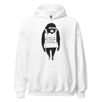Laugh Now Monkey Hoodie - White