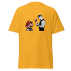 Mario and Police man T Shirt - Yellow