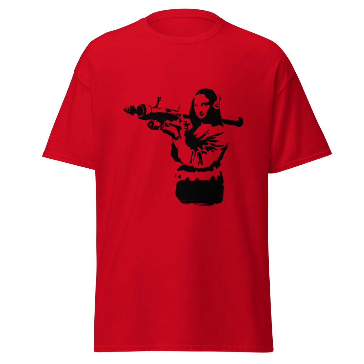 Mona Lisa T Shirt - Red