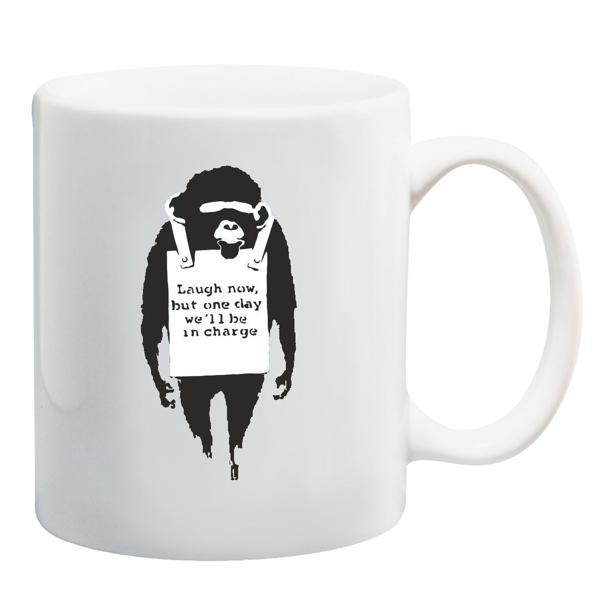 Laugh Now Monkey Mug