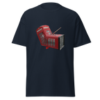 Murdered Telephone Box - Navy Blue