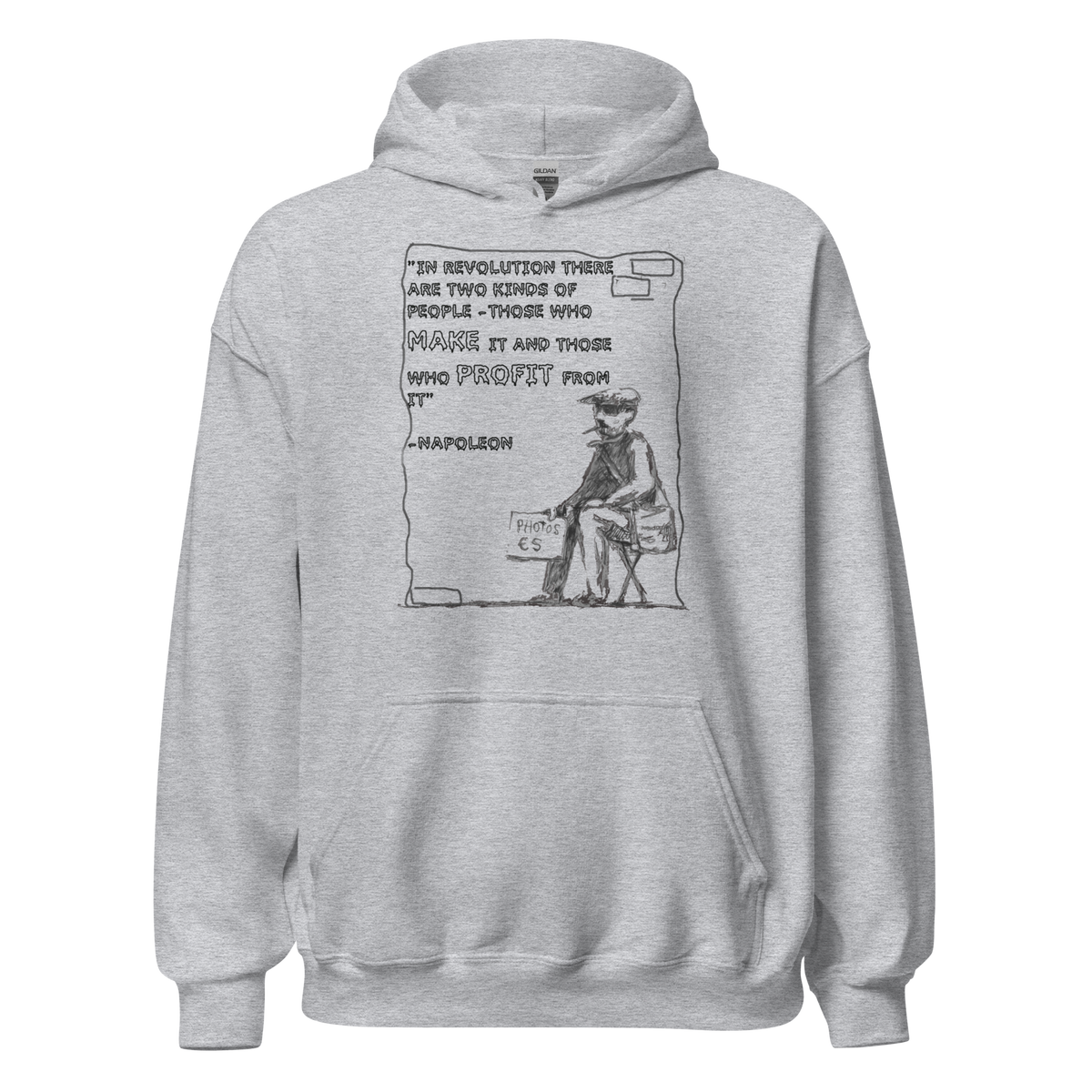 Napoleon Revolution Hoodie - Sport Grey