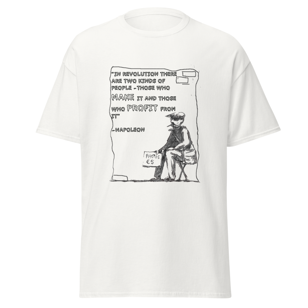 Napoleon Revolution T Shirt - White