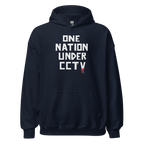 One nation under CCTV  Hoodie - Navy Blue