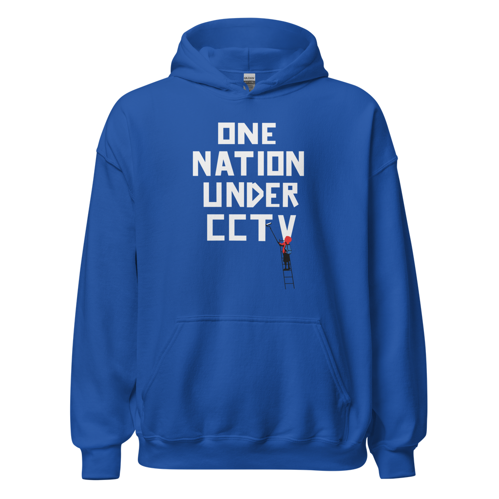 One nation under CCTV  Hoodie - Royal Blue