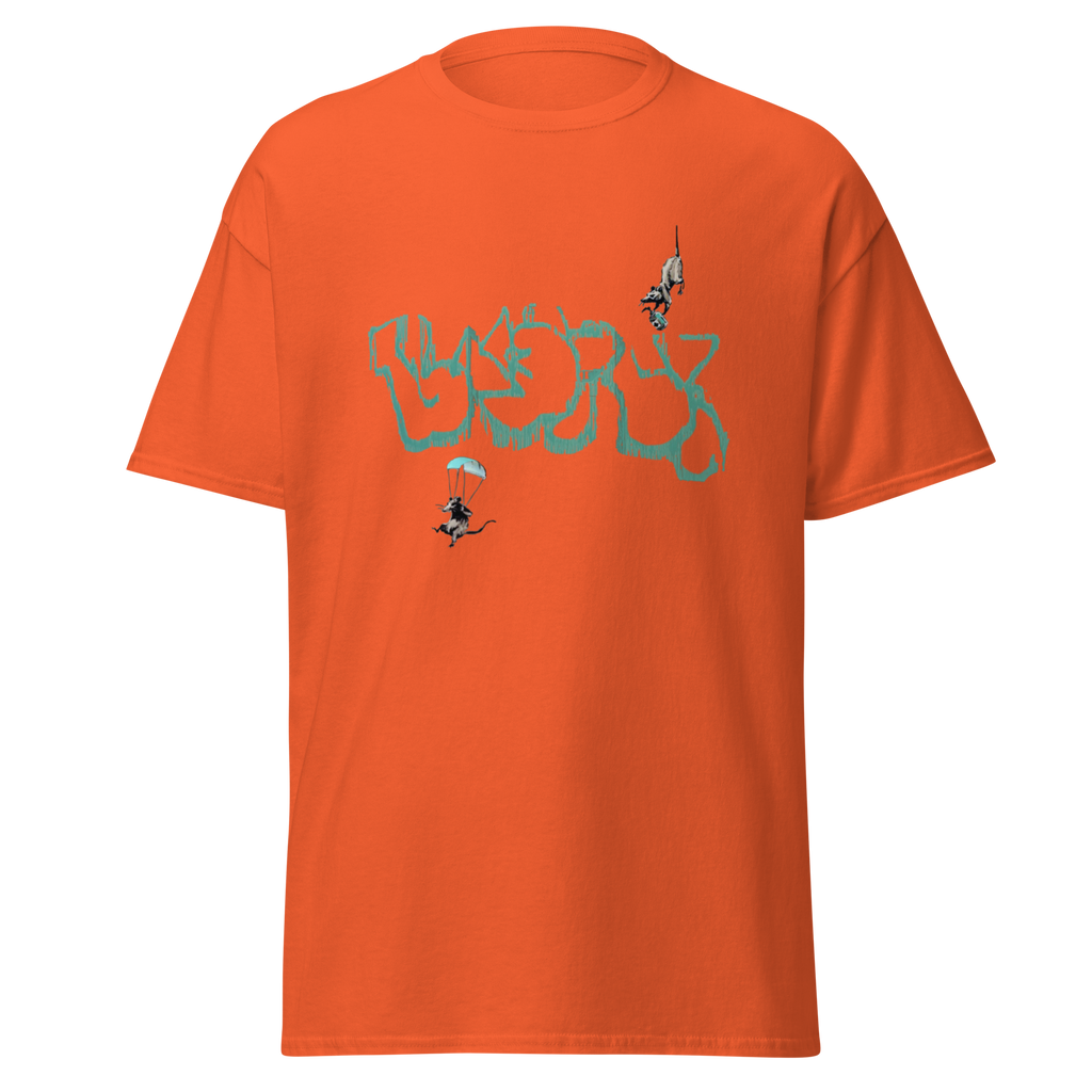 Pandemic Rats T Shirt - Orange