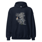 Port Talbot Seasons Greetings Hoodie - Navy Blue