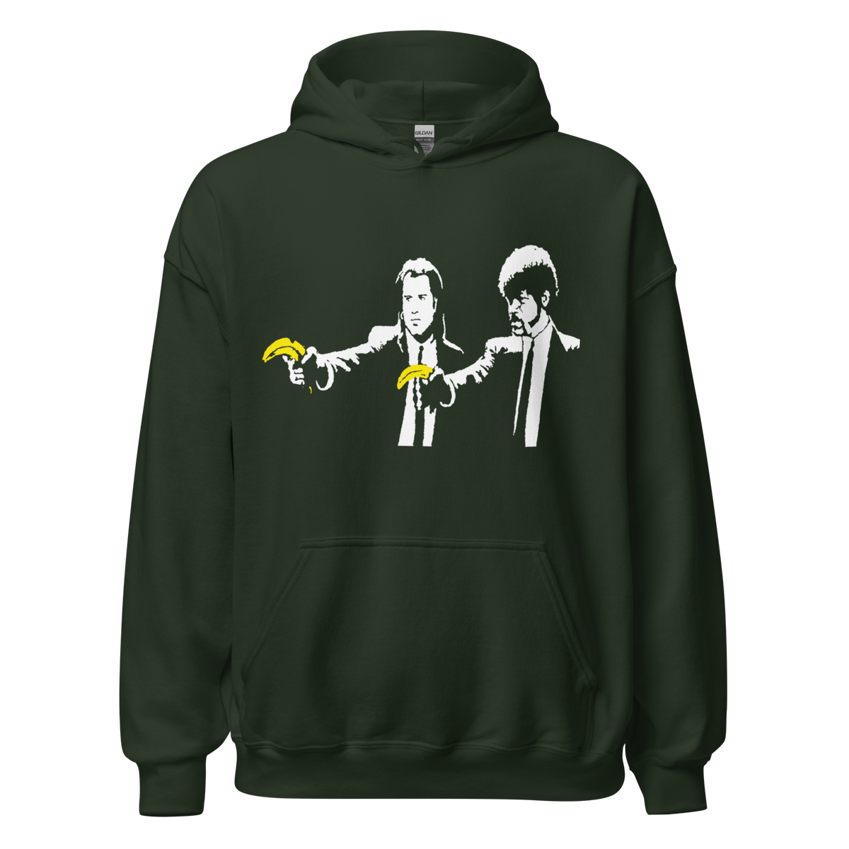 Pulp Fiction Hoodie - Forest Green